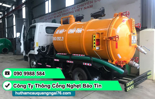 Thông cống nghẹt Quảng Ngãi giá rẻ