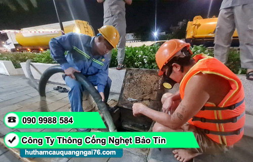 Thông cống nghẹt Quảng Ngãi