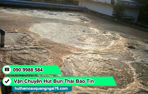 dịch vụ hút bùn thải Quảng Ngãi
