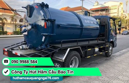 Hút hầm cầu xã Bình Sơn Bảo Tín