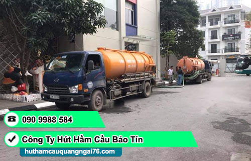 Công ty hút hầm cầu xã Trường Giang