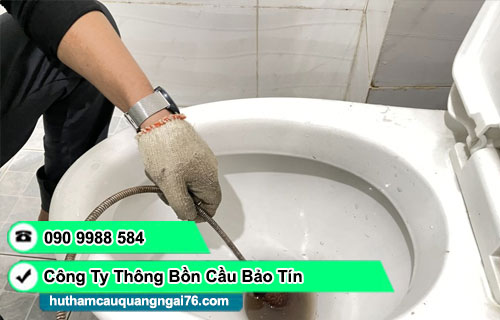 Thông bồn cầu xã Ba Tơ