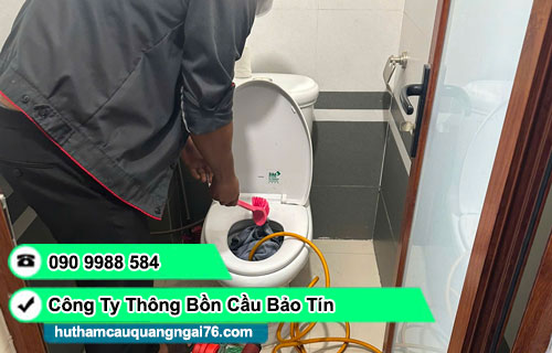 Thông bồn cầu toilet xã Bình Chương