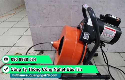 Thông cống nghẹt xã Đông Sơn Bảo Tín