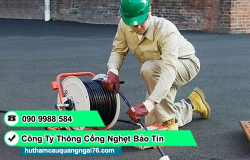 Thông cống nghẹt xã Lân Phong Bảo Tín
