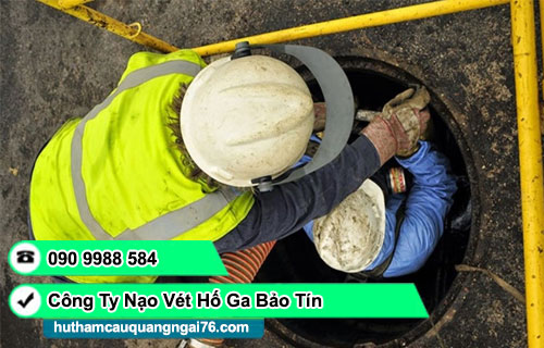 Nạo vét hố ga xã Đặng Thùy Trâm