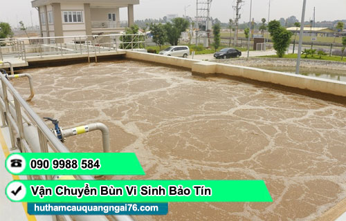 vận chuyển bùn vi sinh xã Đông Trà Bồng