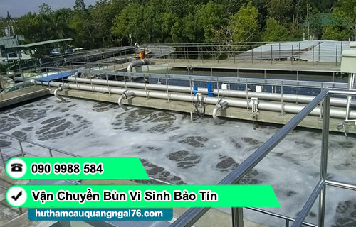 vận chuyển bùn vi sinh xã Tây Trà